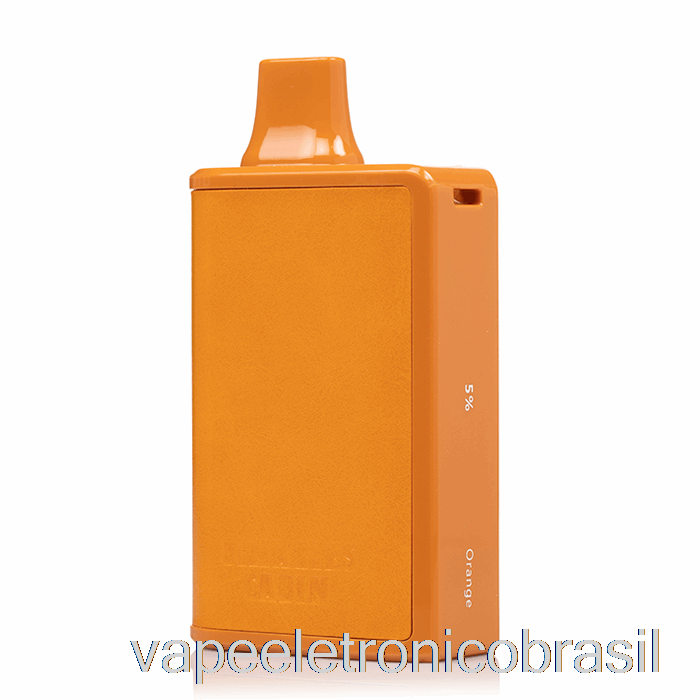 Vape Eletrônico Horizonte Binários Cabine 10000 Descartável Laranja